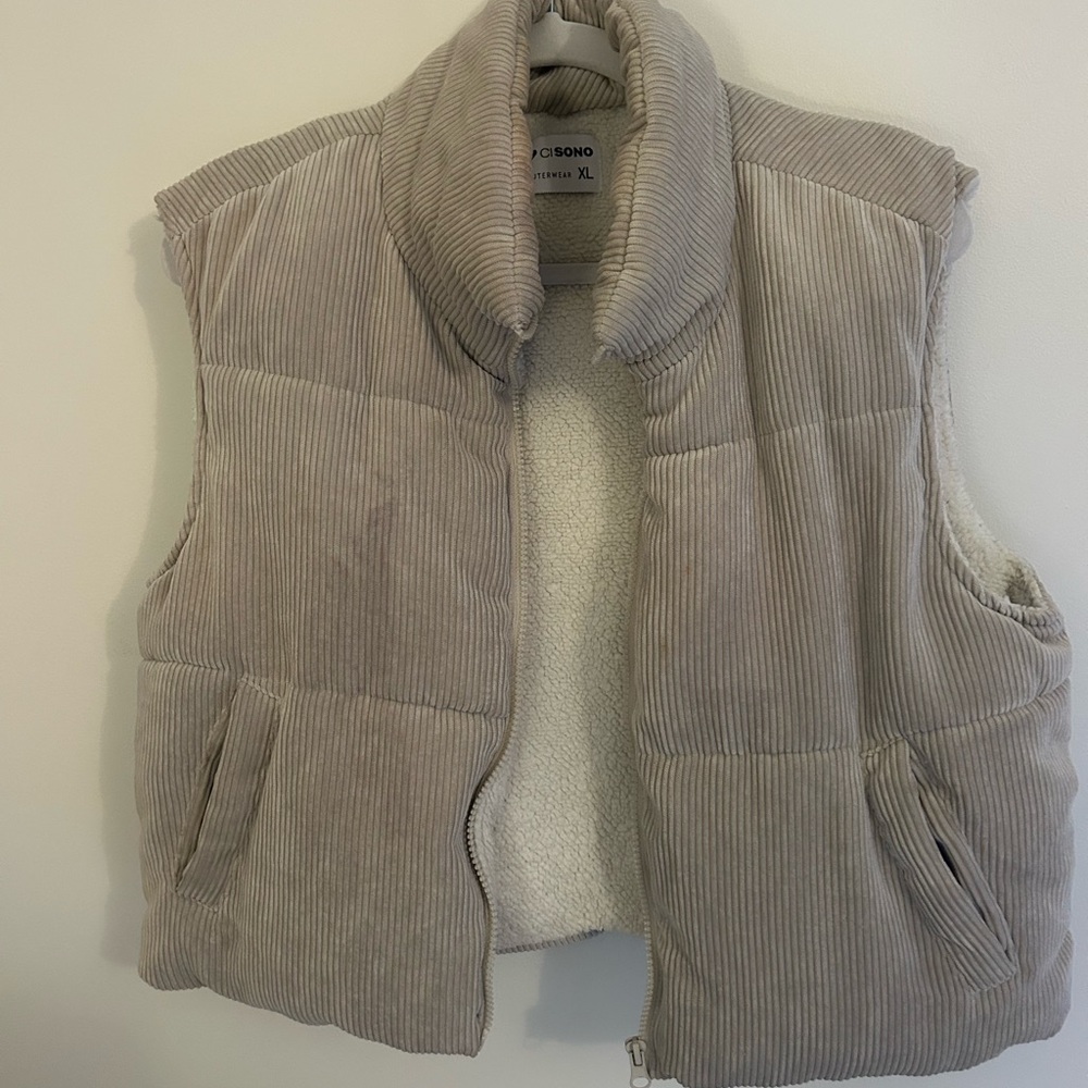 Corduroy Vest